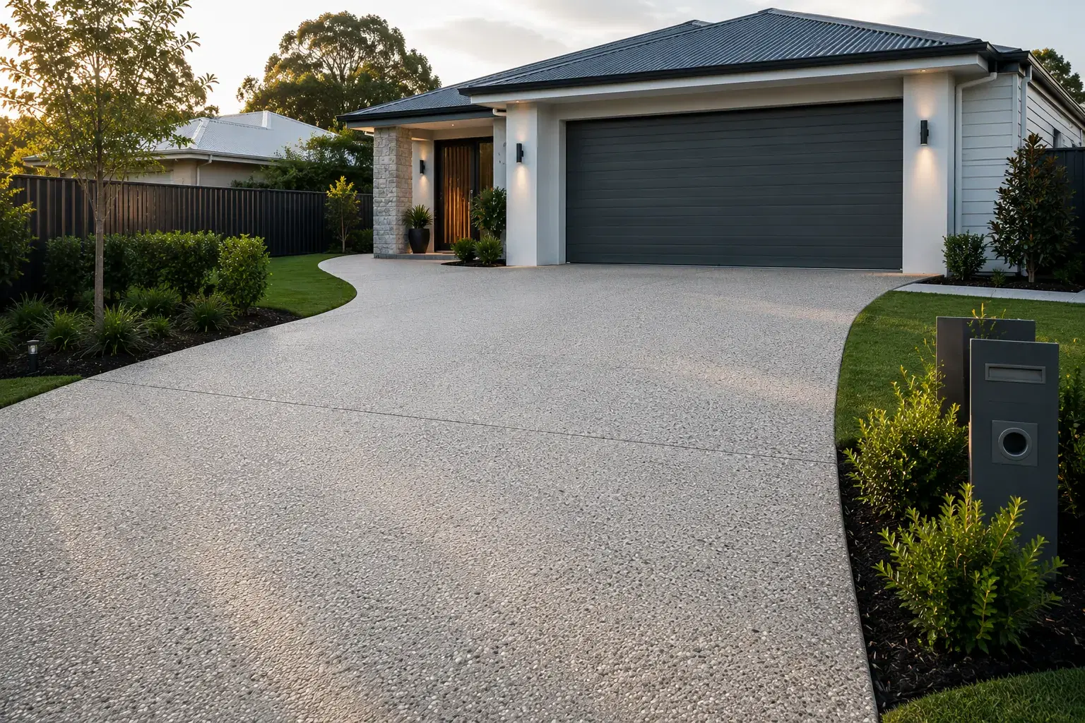 Concrete Driveways Brisbane project example